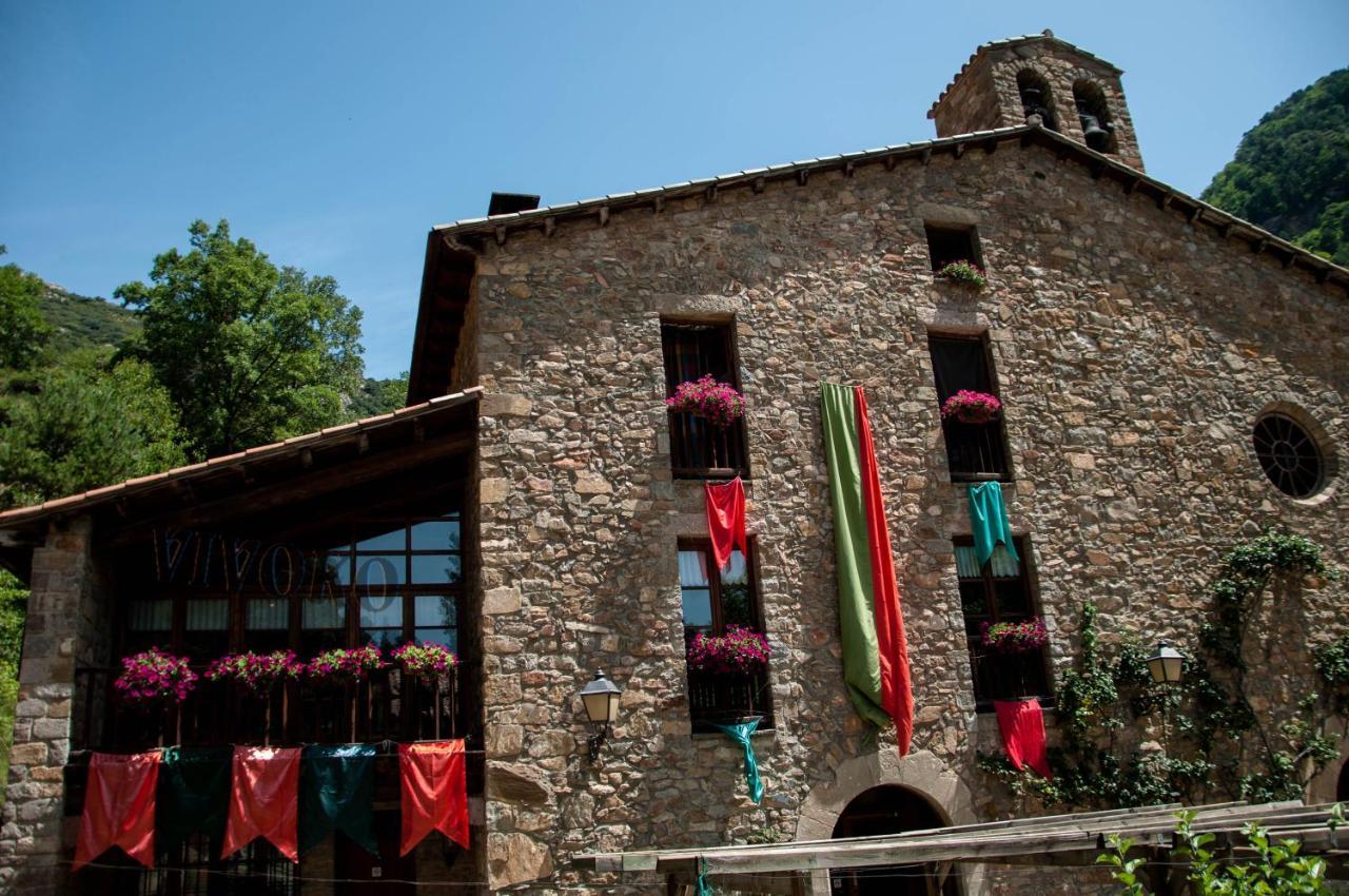 Hostal Santuari De Paller Baga Bagian luar foto
